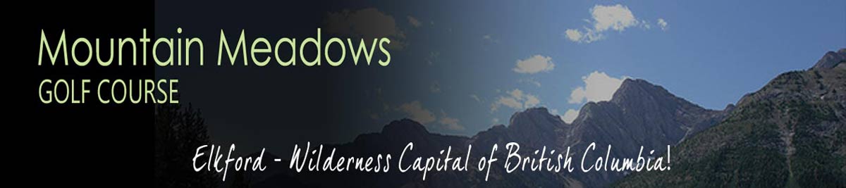 Mountain Meadows Golf Course Banner