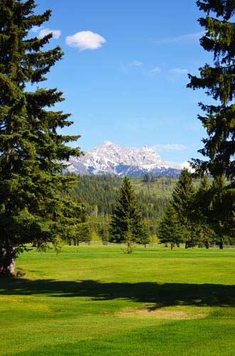 Mountain Meadows Golf Course mountain vista
